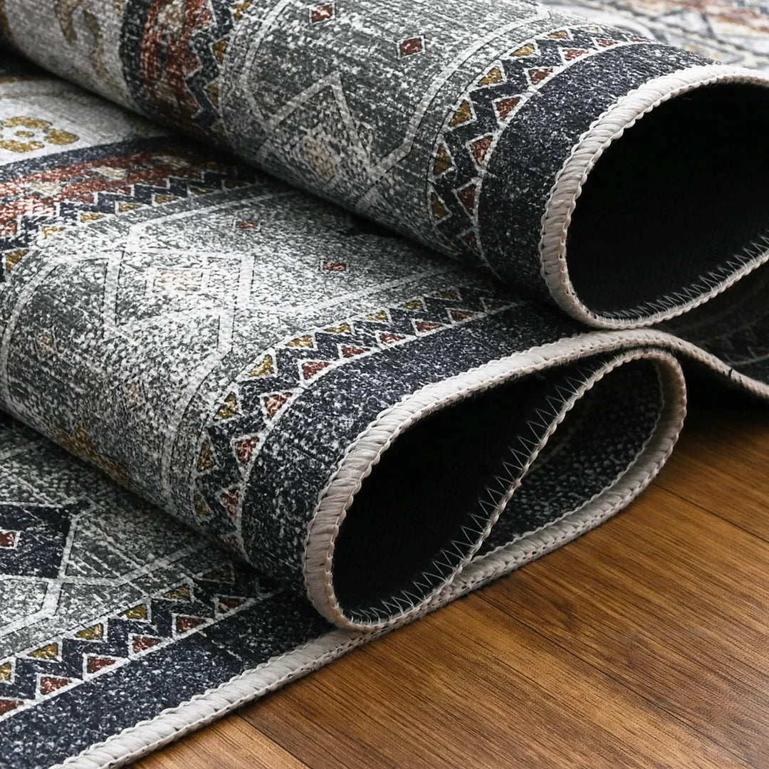 Liora Cream & Indigo Rug