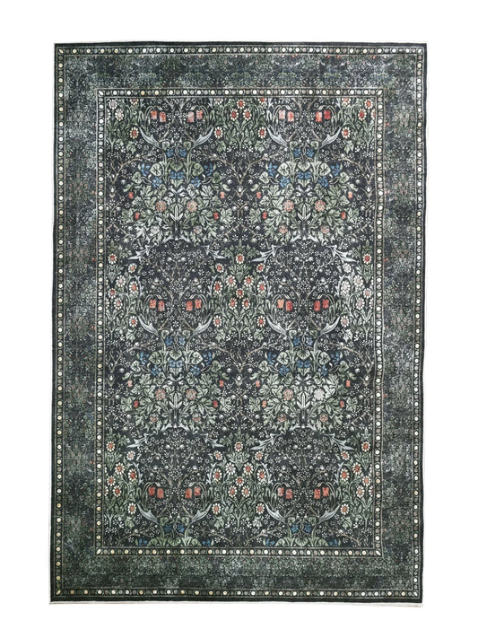 The Samil Dark Green Rug