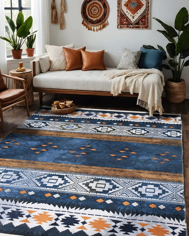 Aster Kilim Printed Rug