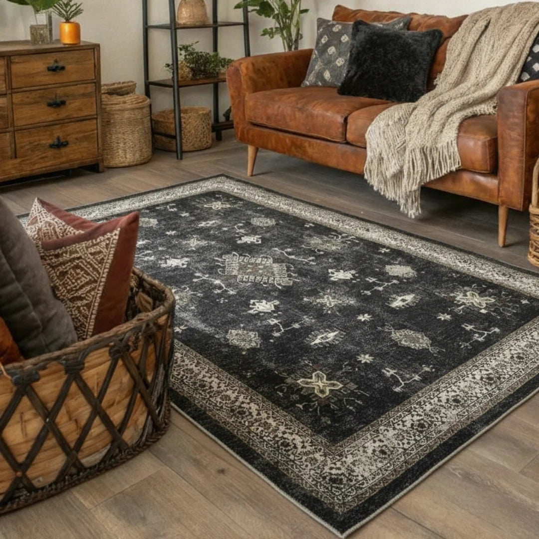 The Dark Wood Rug