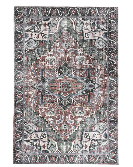Distressed Persian Heriz Rug
