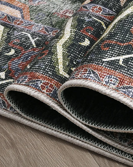 Distressed Persian Heriz Rug