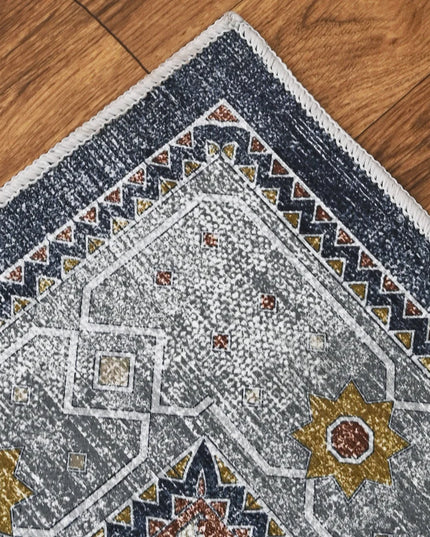 Liora Cream & Indigo Rug