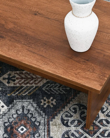 Liora Cream & Indigo Rug