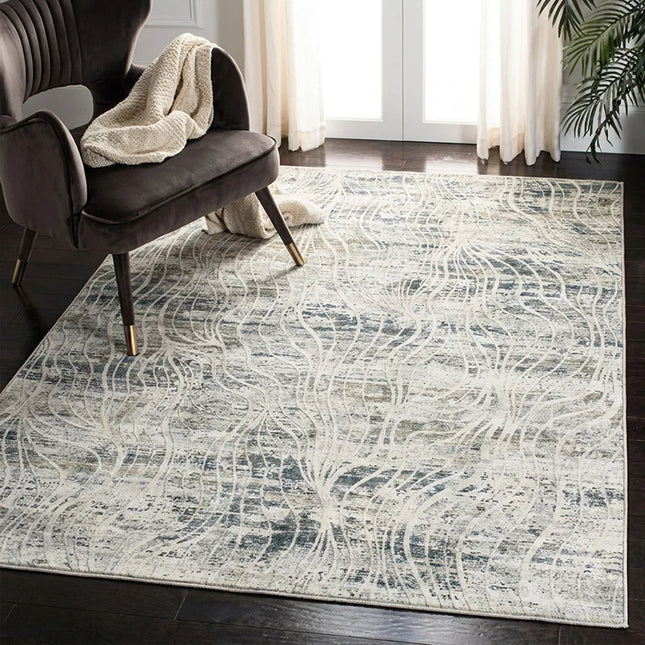 Flowline Chenille Rug