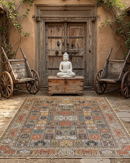 Bazaar Mosaic Chenille Rug