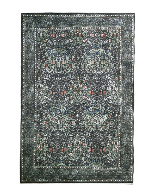 The Samil Dark Green Rug