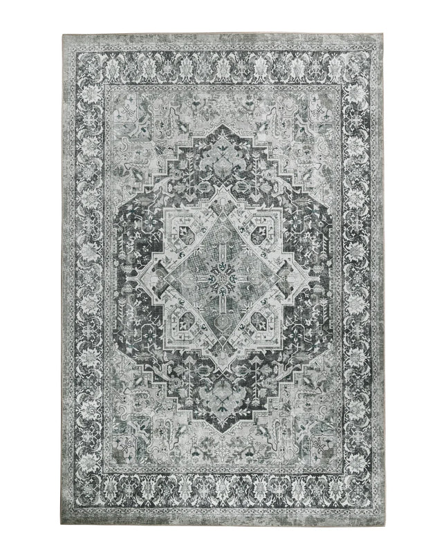 Yamaziot Gray Faded Rug