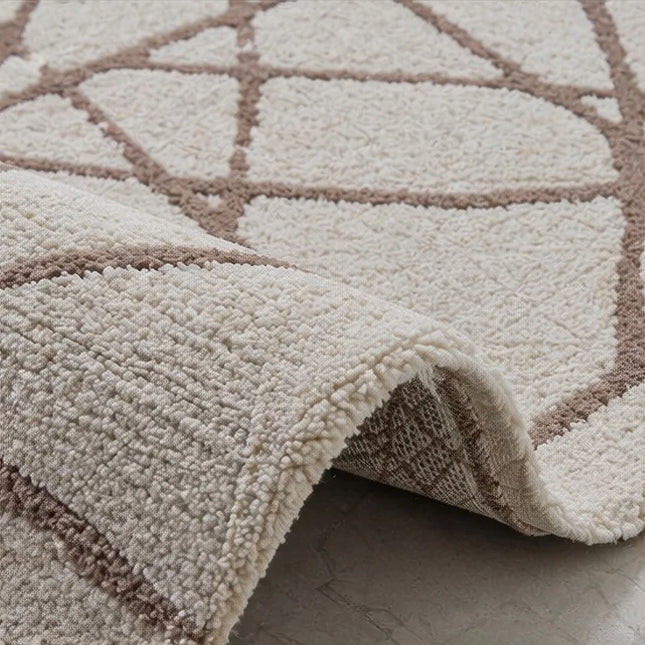 Terra Brown Plushy Rug