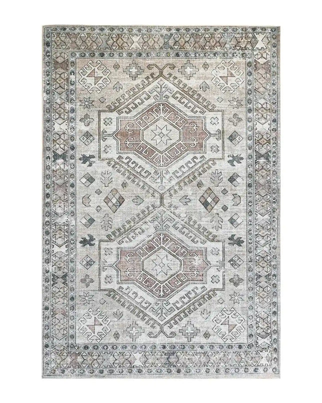 Pebble Mosaic Chenille Rug