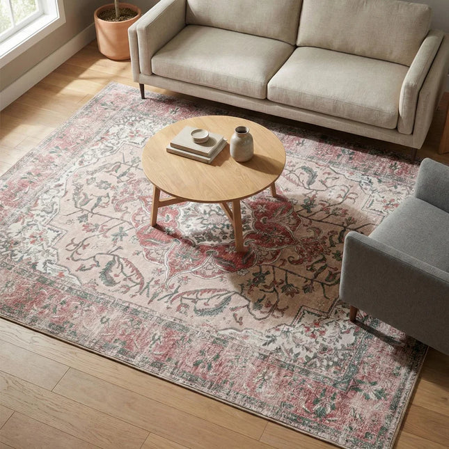 Muted Rose Persian Rug