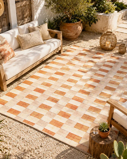 Amalfi Grid Summer Rug