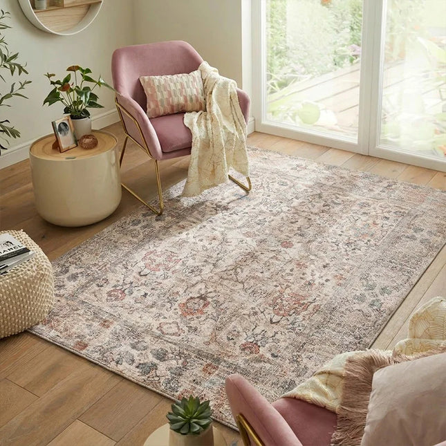 Vintage Blossom Chenille Rug