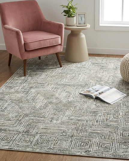 Woven Path Chenille Rug