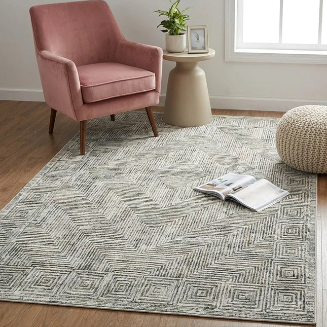 Woven Path Chenille Rug