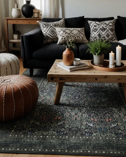 The Samil Dark Green Rug