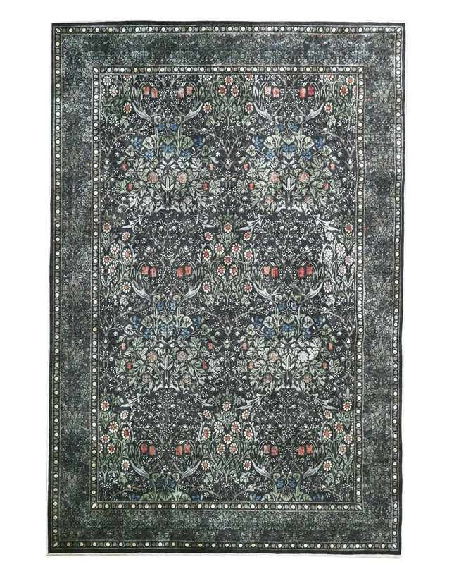 The Samil Dark Green Rug