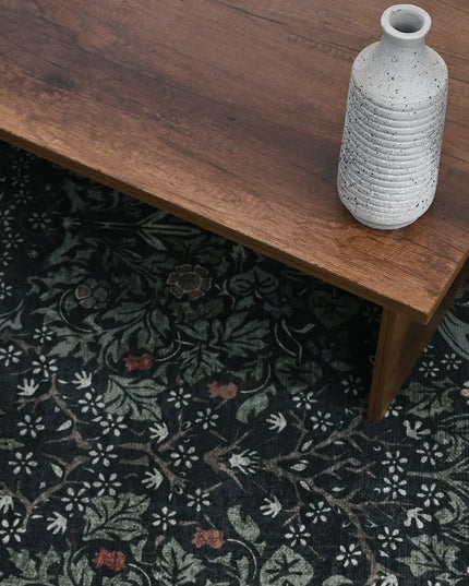 The Samil Dark Green Rug