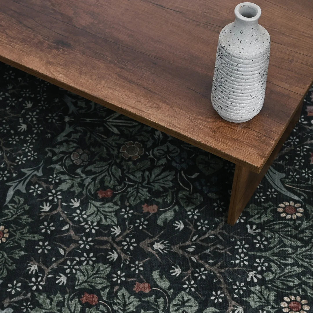 The Samil Dark Green Rug