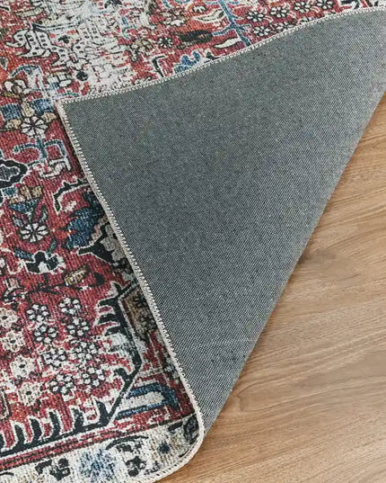 Bordeaux Vintage Chenille Rug