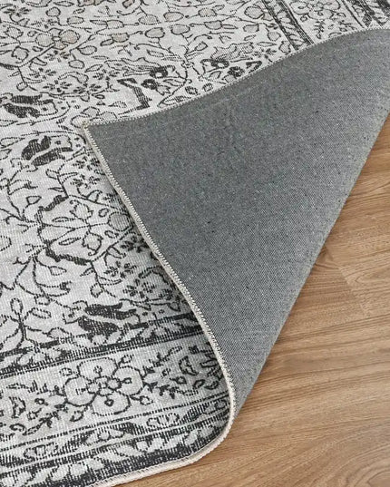 Mocha Filigree Chenille Rug