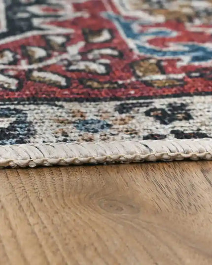 Bordeaux Vintage Chenille Rug