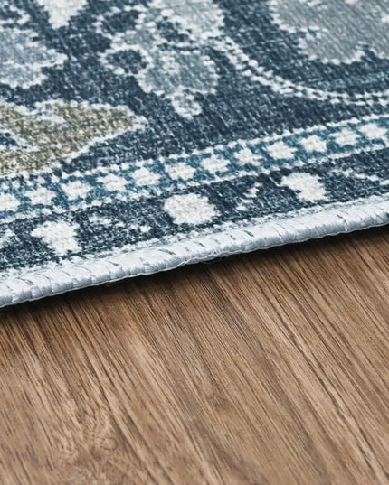 Azure Heritage Chenille Rug
