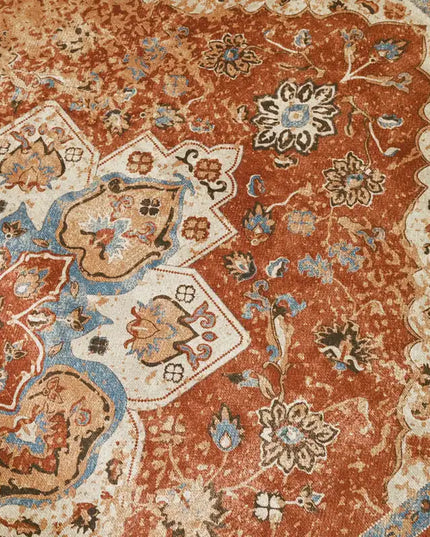 Terracotta Artisan Chenille Rug