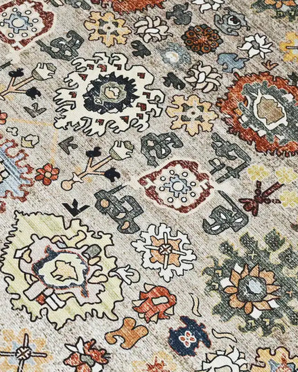 Meadow Mosaic Chenille Rug