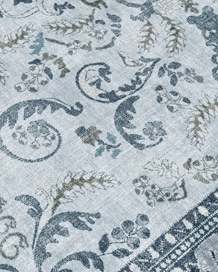 Azure Heritage Chenille Rug