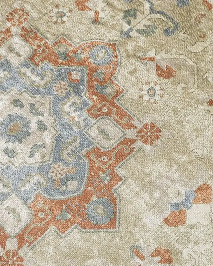 Celadon Vintage Chenille Rug