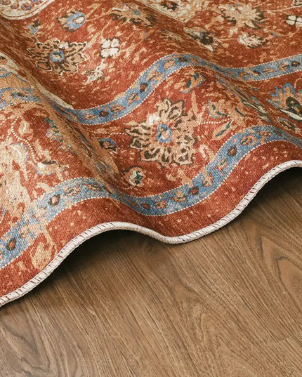 Terracotta Artisan Chenille Rug