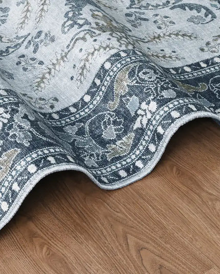 Azure Heritage Chenille Rug