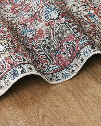 Bordeaux Vintage Chenille Rug
