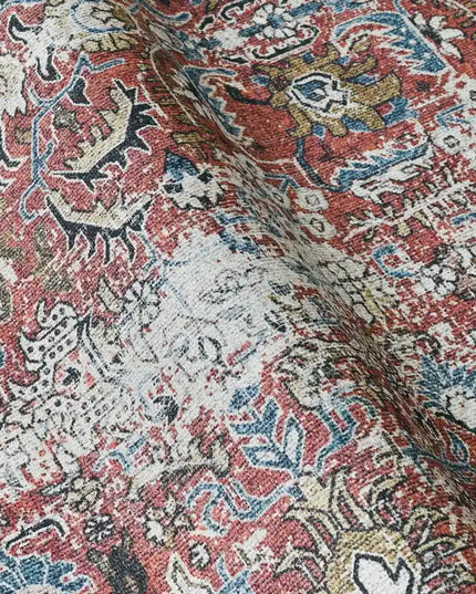 Bordeaux Vintage Chenille Rug