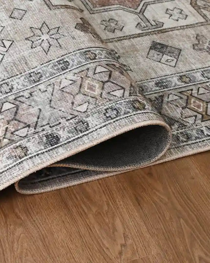 Pebble Mosaic Chenille Rug