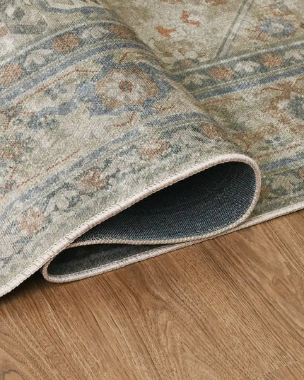 Celadon Vintage Chenille Rug